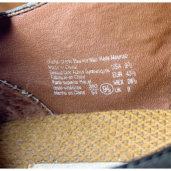 Hunter Bay Fisherman Leather Loafer Black Mens Size 9.5 - Picture 4 of 7